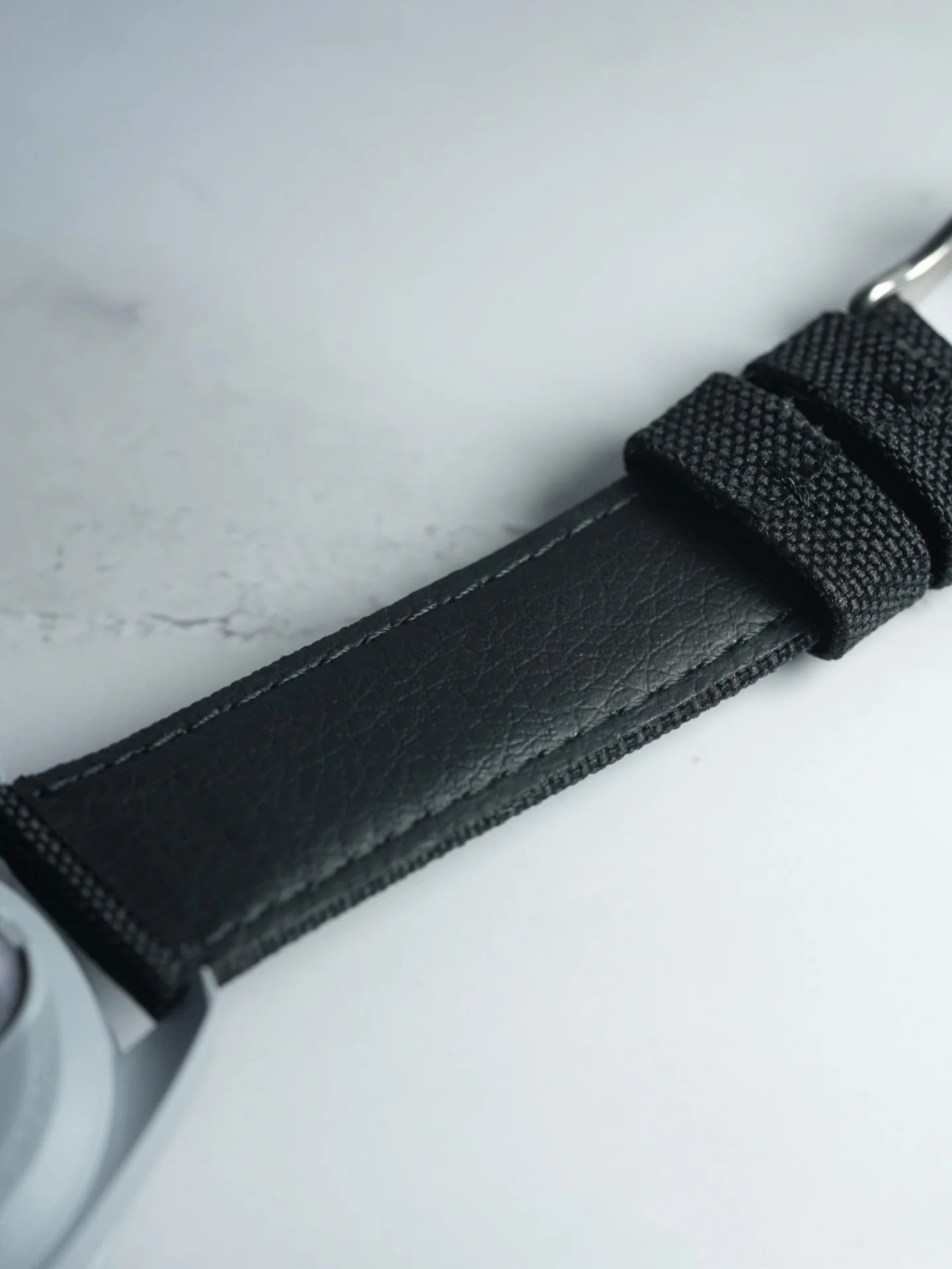 MoonSwatch Moon Canvas Strap — Black - Image 5