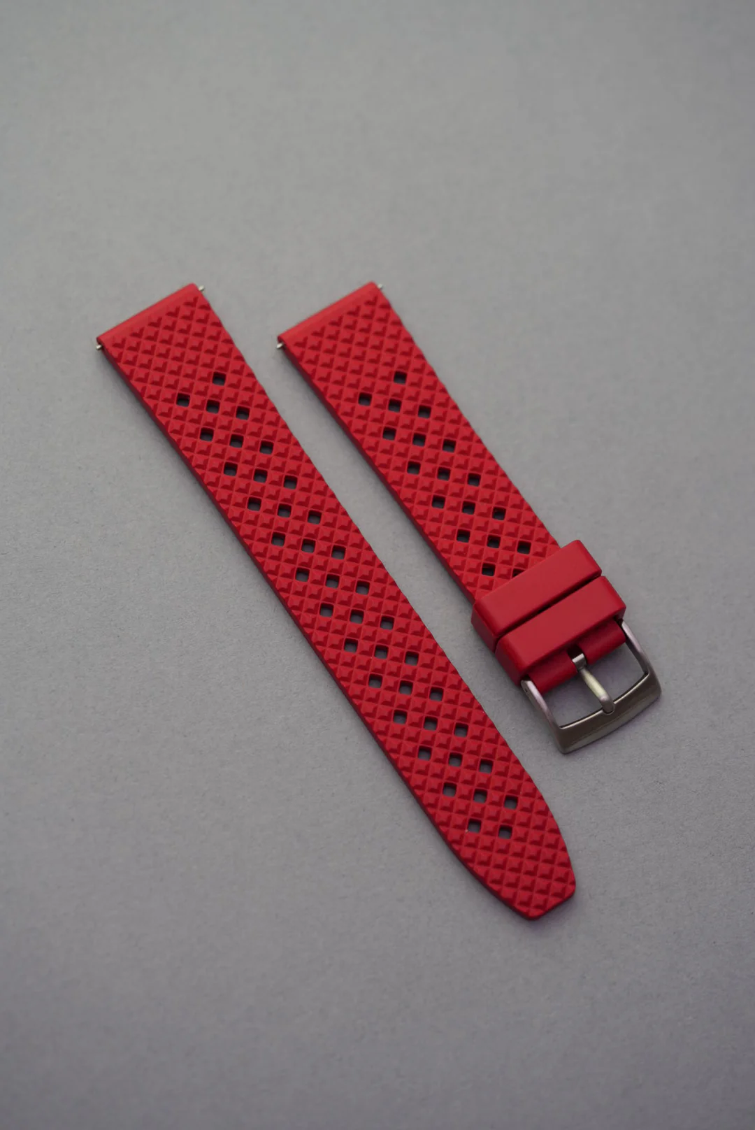Rubber FKM Honeycomb Strap – 20mm to 22mm - Image 4
