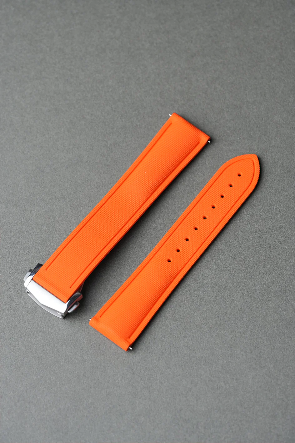 MoonSwatch Sailcloth Deployant Strap — FKM Rubber - Image 6