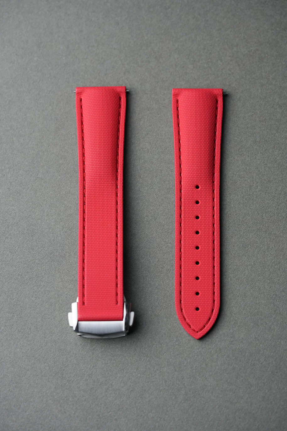 MoonSwatch Sailcloth Deployant Strap — FKM Rubber - Image 7