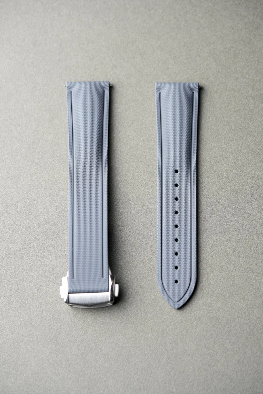 MoonSwatch Sailcloth Deployant Strap — FKM Rubber - Image 4