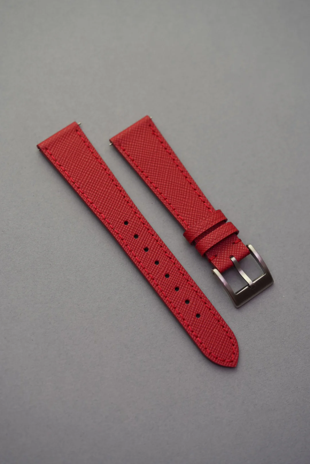 Saffiano Leather Watch Strap – 18mm to 22mm - Image 8