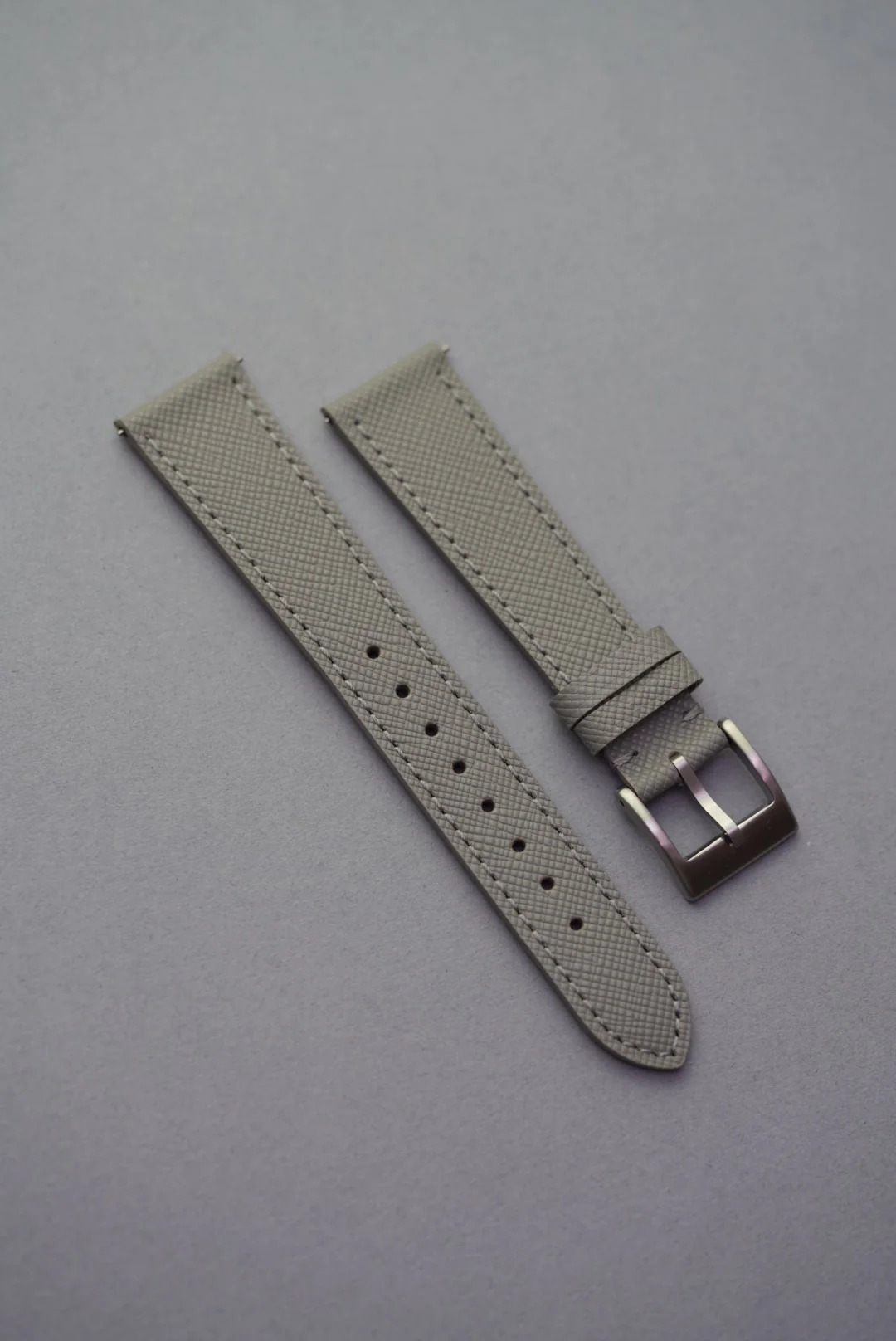 Saffiano Leather Watch Strap – 18mm to 22mm - Image 3