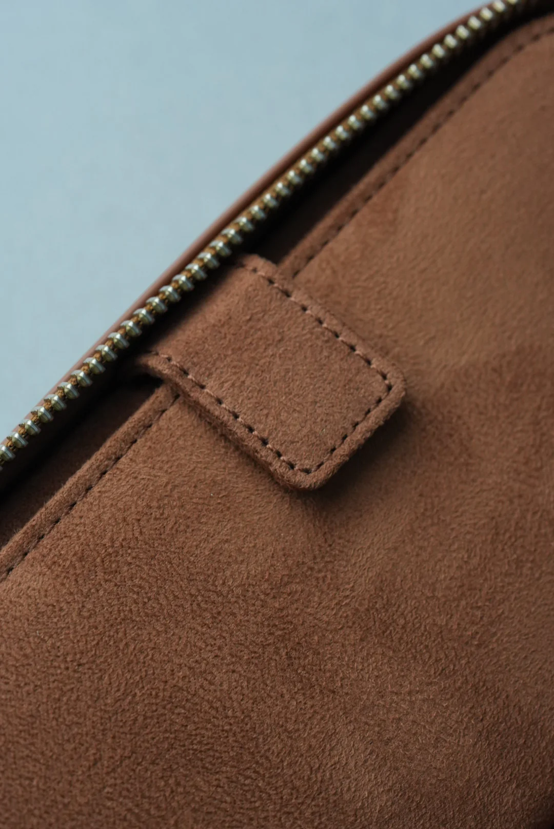 Leather Zip Pouch for Two Watches - Tan - Image 8
