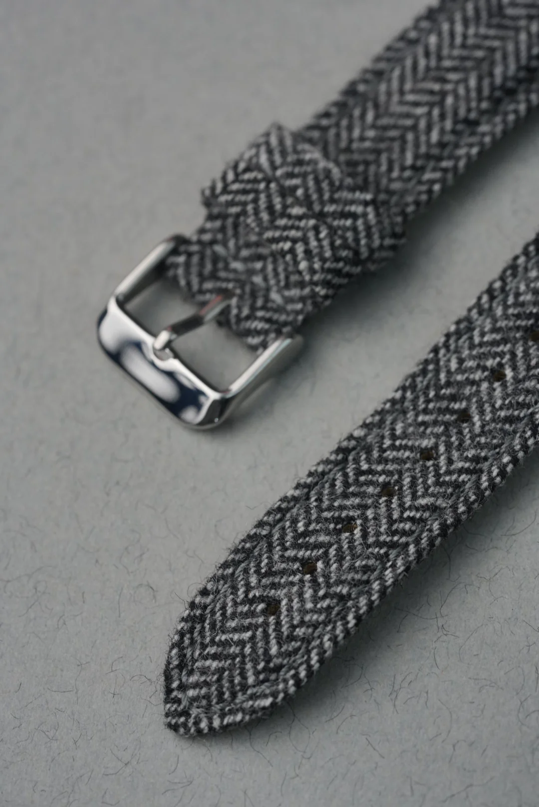MoonSwatch Moon Tweed Strap – Grey - Image 3