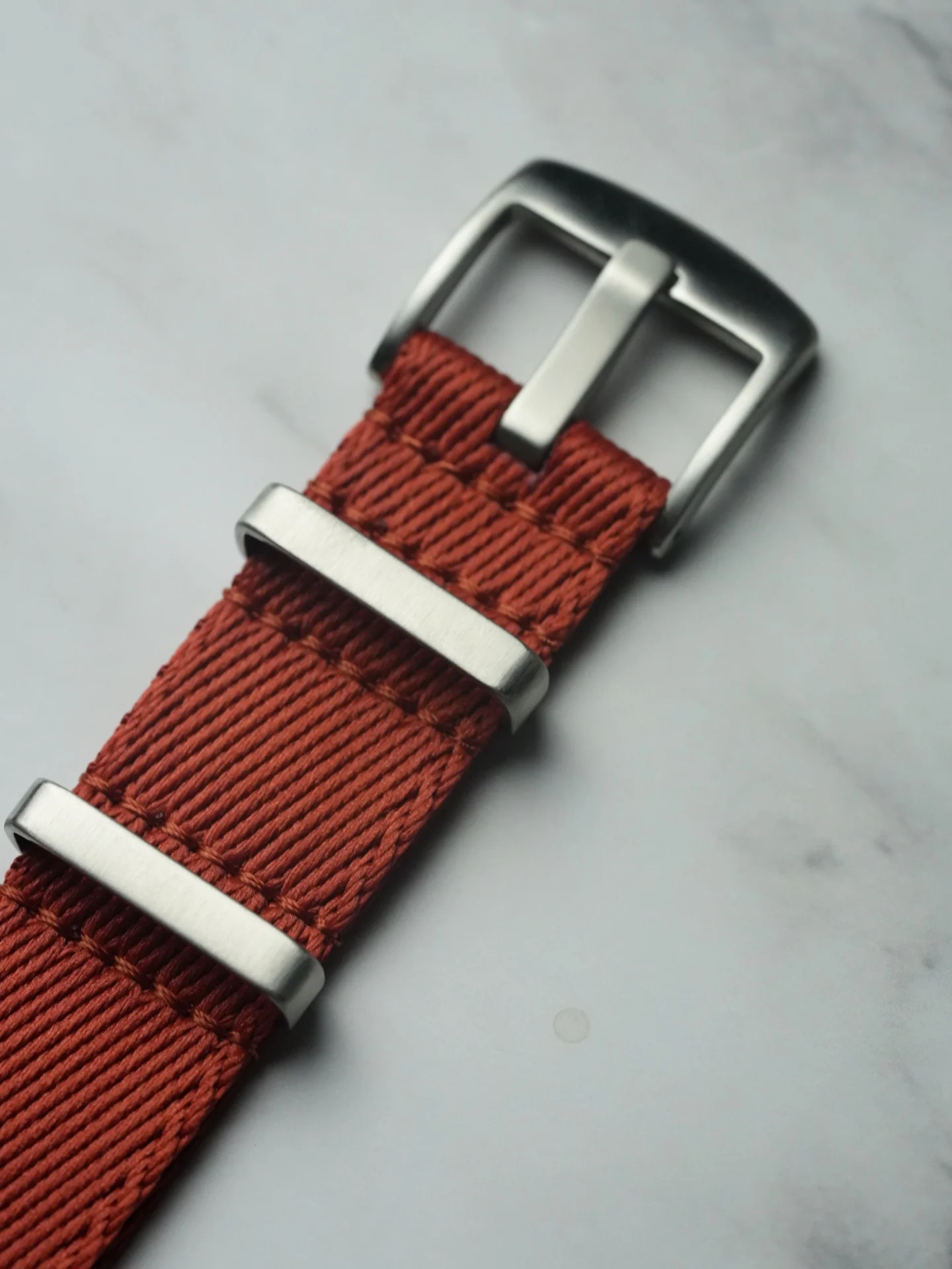 Military Fabric Strap for Omega x Swatch MoonSwatch – Mission to EarthPhase – Copper - Image 5
