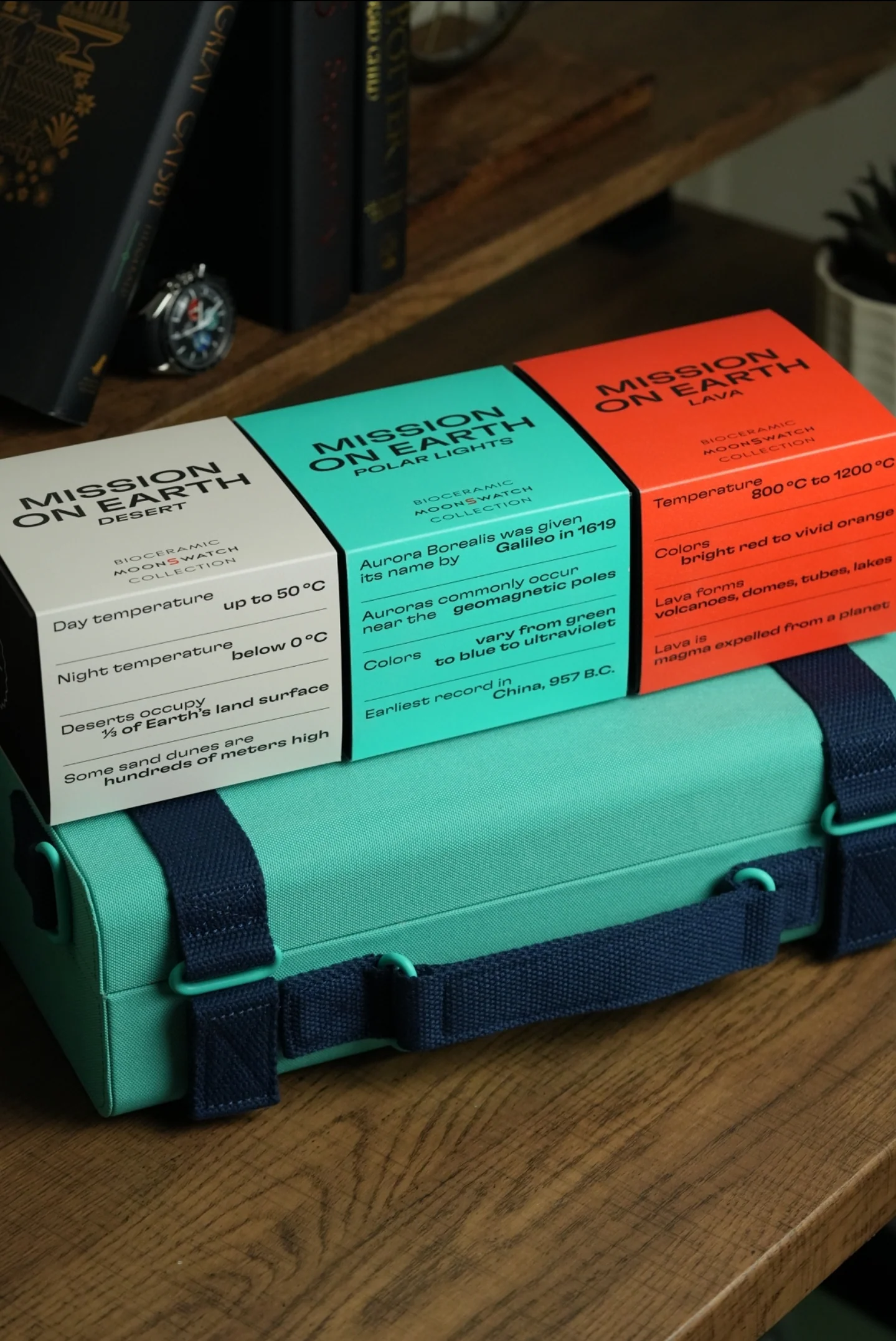 Mission On Earth MoonSwatch Flight Case Green - Image 5