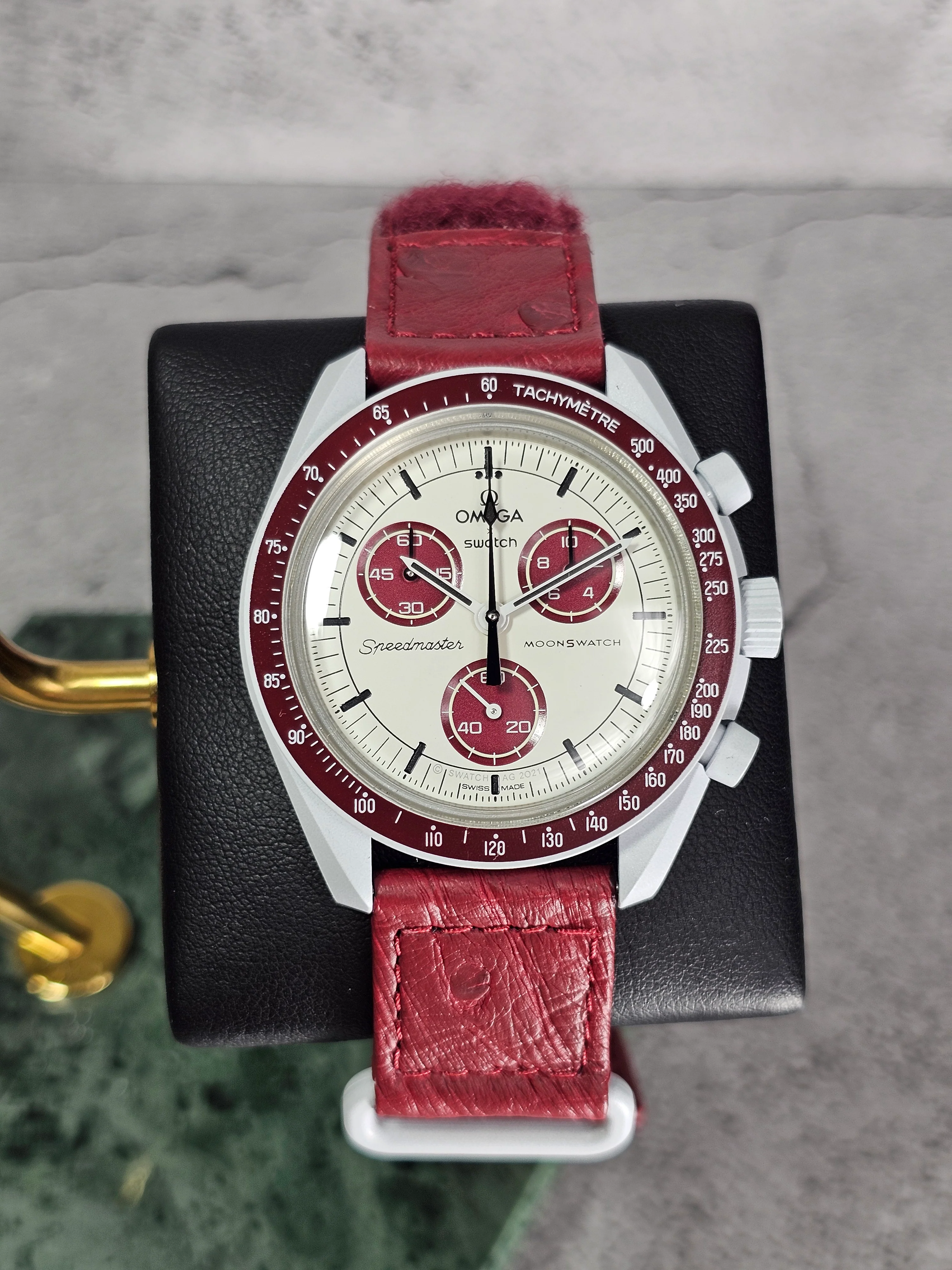 Omega X Swatch MoonSwatch Collection: Ostrich Pluto - Image 10