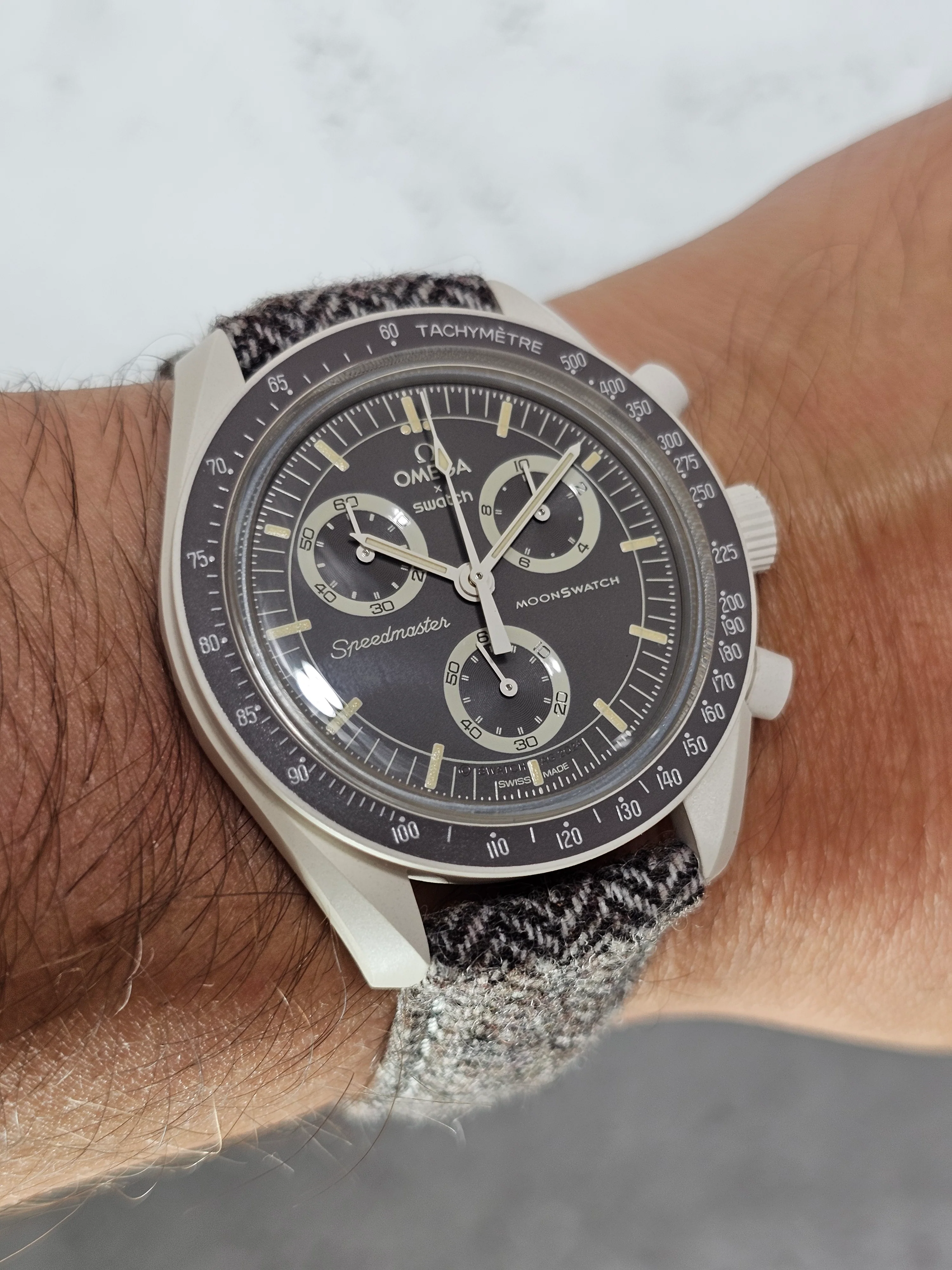 MoonSwatch Desert Tweed Strap — Tweed - Image 6