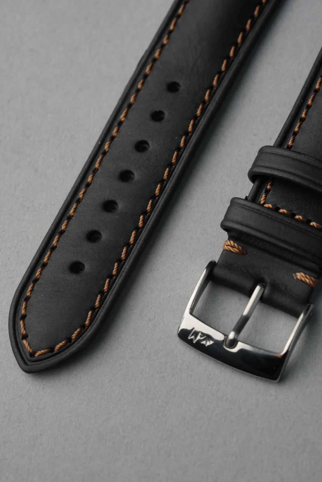 Leather Calfskin Watch Strap – 18mm to 24mm - Image 5