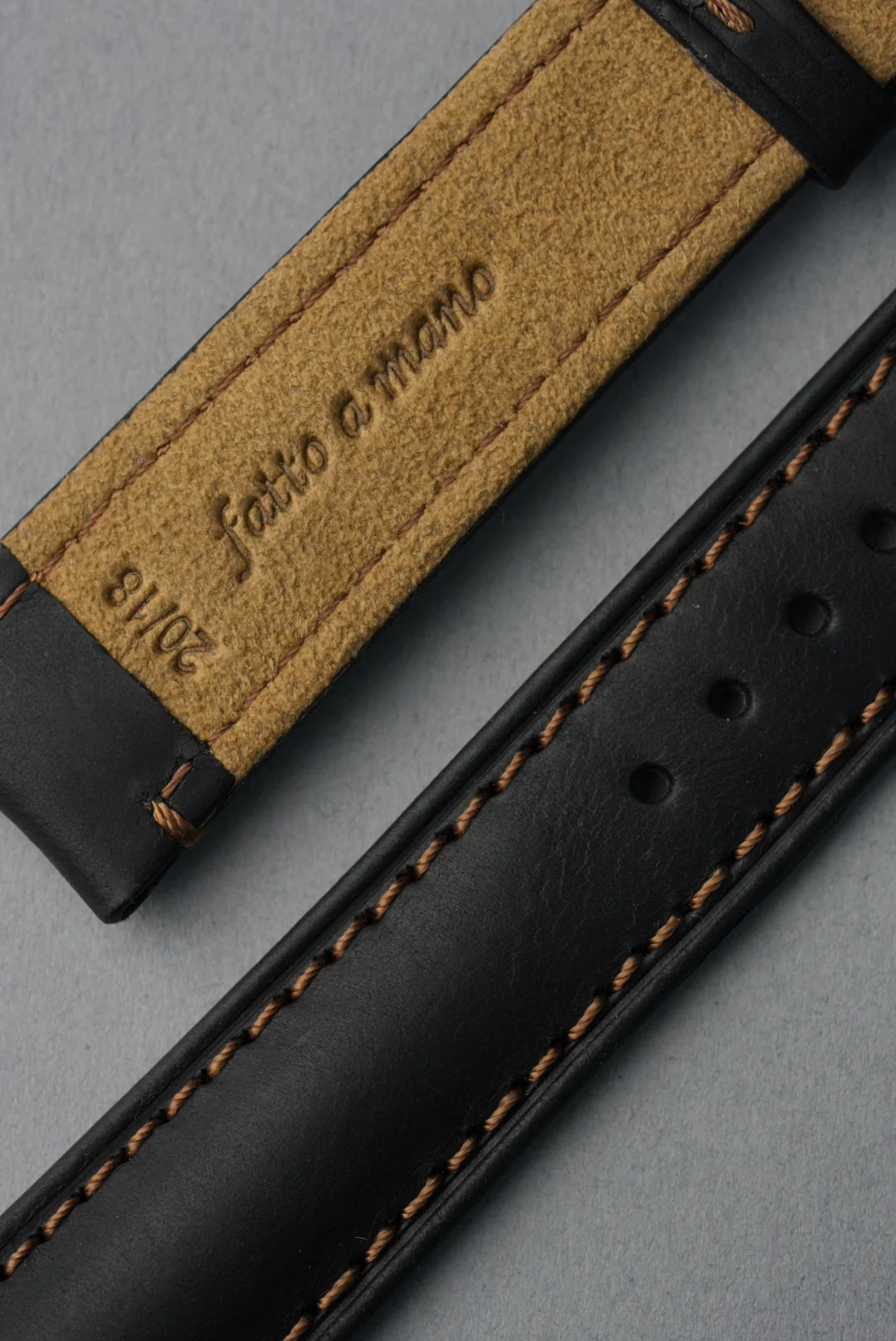 Leather Calfskin Watch Strap – 18mm to 24mm - Image 6