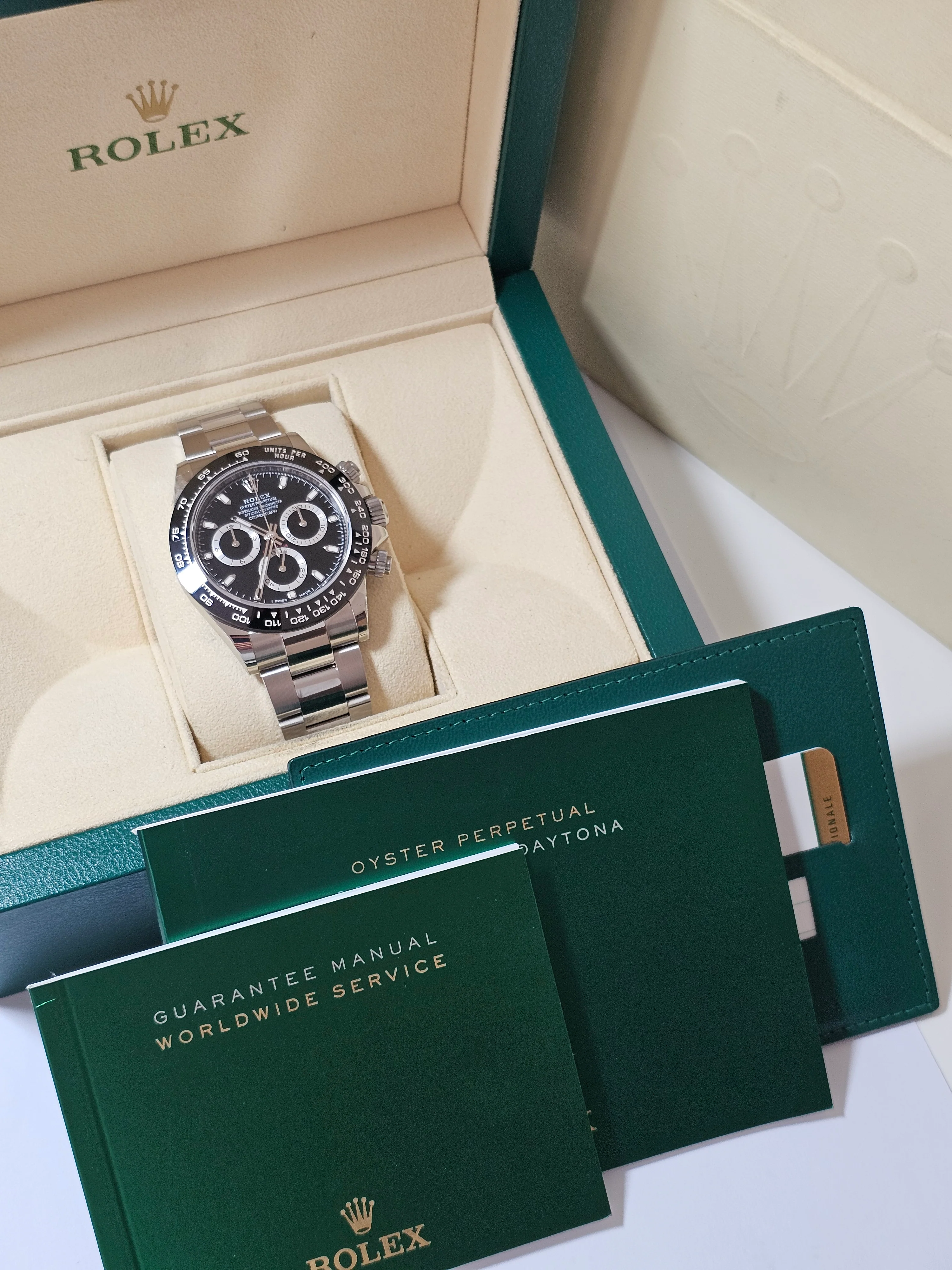 Rolex Daytona 116500LN Black Dial Unworn Stickers 2018 - Image 13