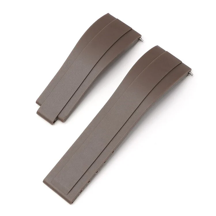 Rubber Strap for Rolex 20mm – FKM Straight-End, Oysterlock & Glidelock Compatible - Image 3
