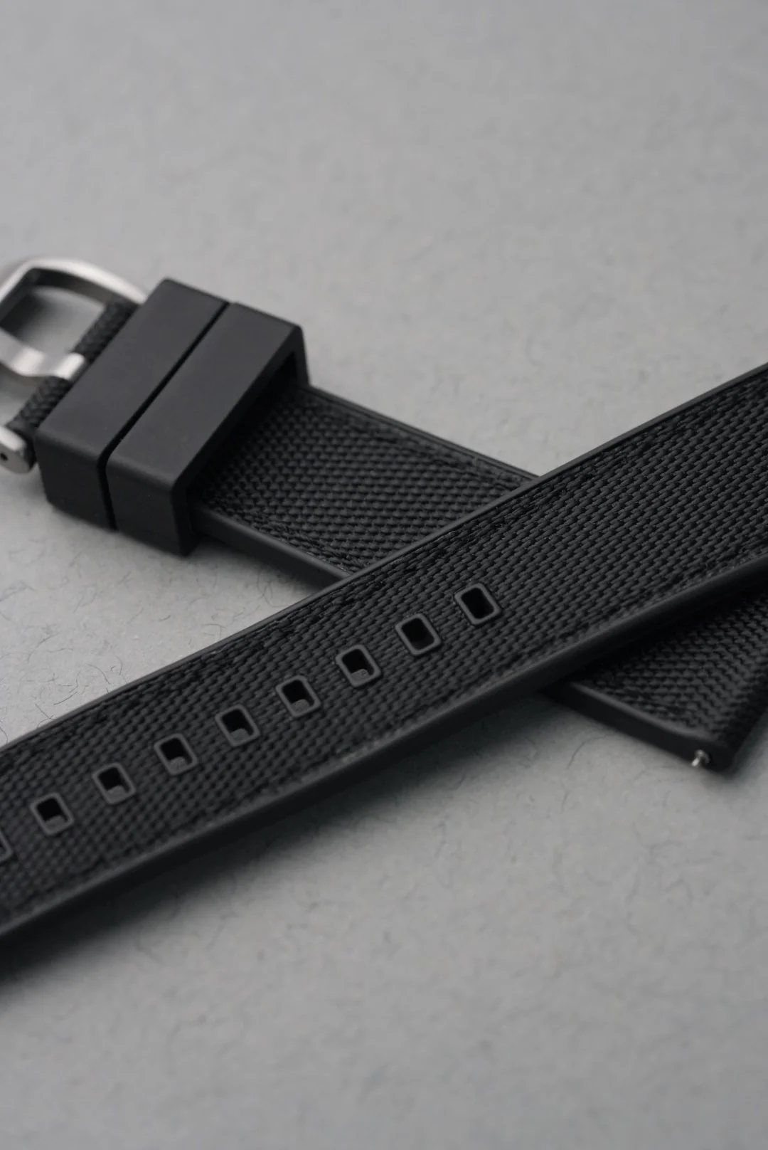 MoonSwatch 1965 Sailcloth FKM Rubber Strap - Image 6