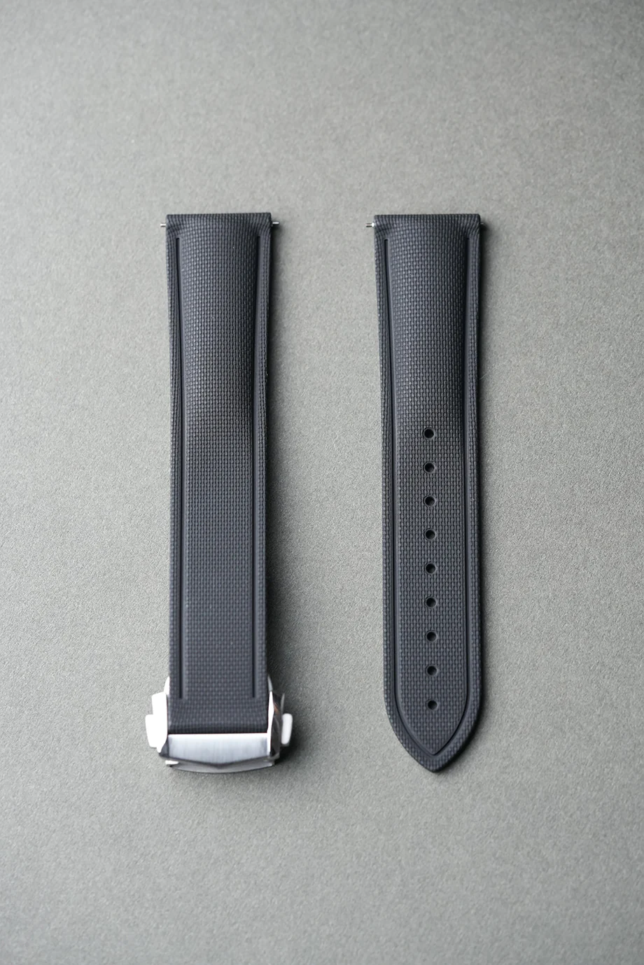 MoonSwatch Sailcloth Deployant Strap — FKM Rubber - Image 5