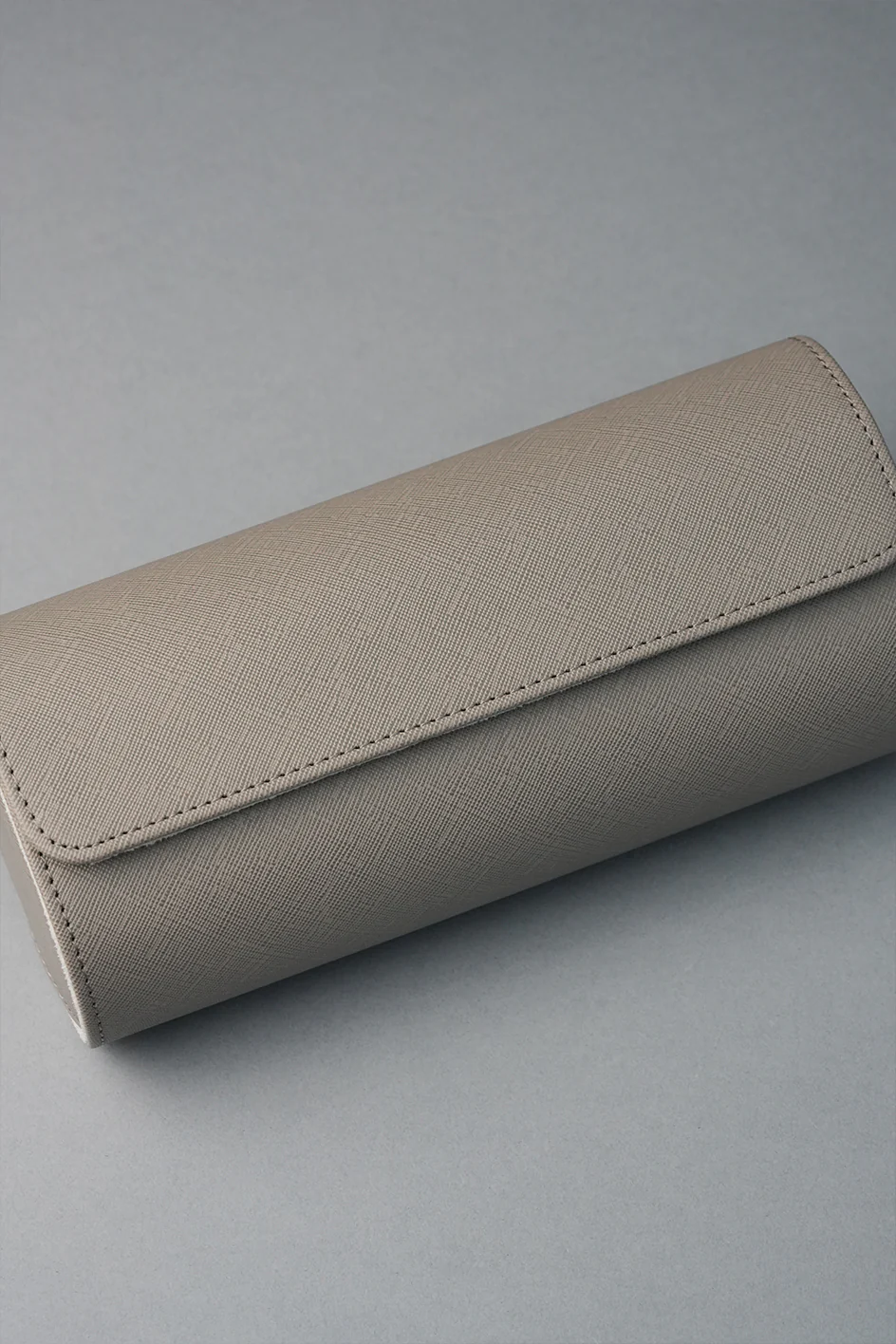 Travel Watch Roll Vegan Crosshatch Leather - Image 10