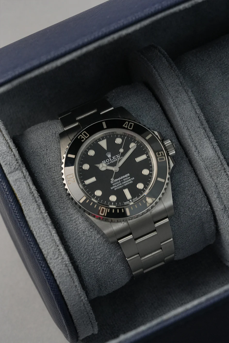 Travel Watch Roll Vegan Crosshatch Leather - Image 5