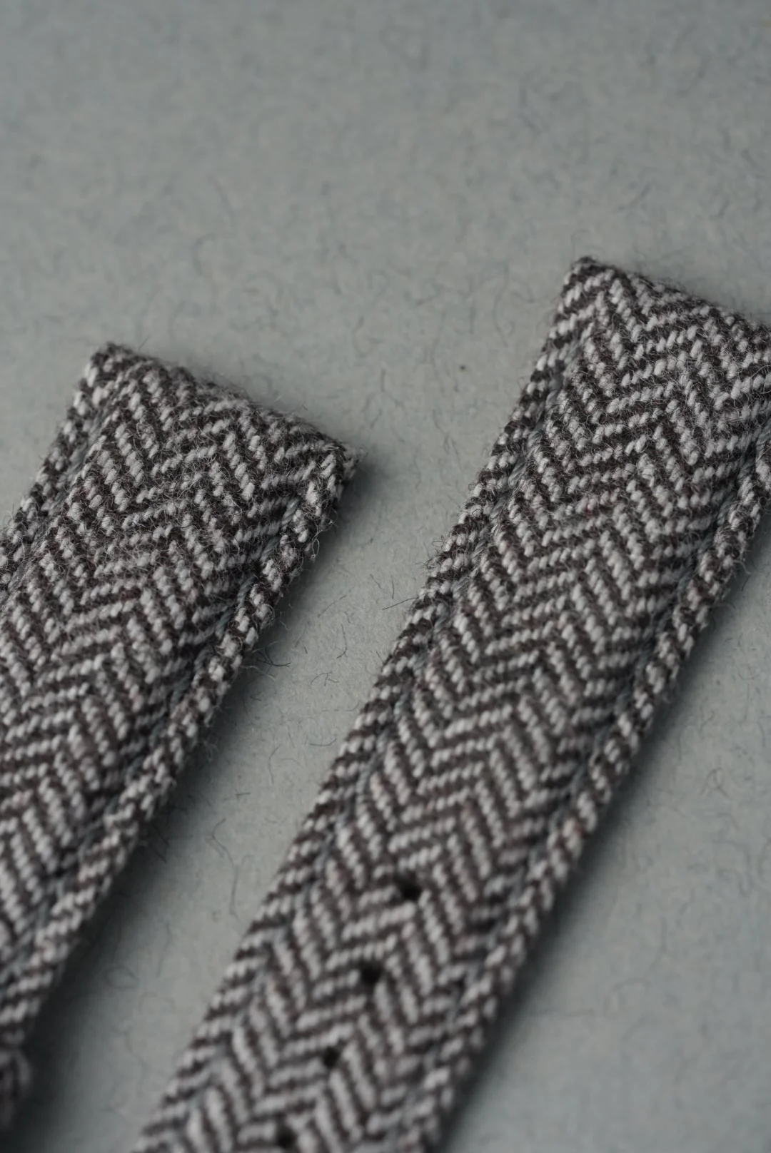 MoonSwatch Saturn Tweed Strap — Brown Herringbone - Image 9