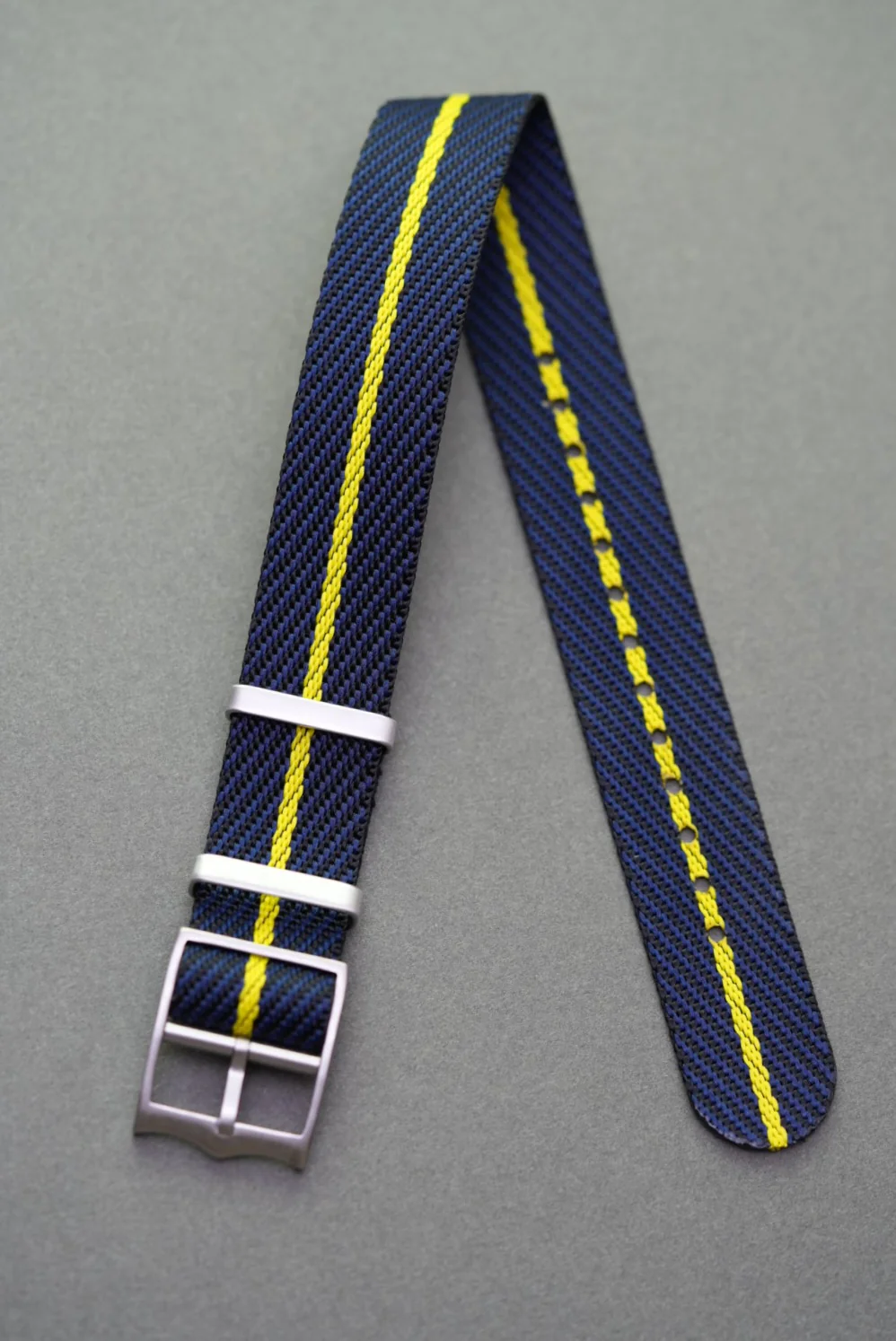 Tudor Black Bay Woven Nylon Fabric NATO Strap - Image 7