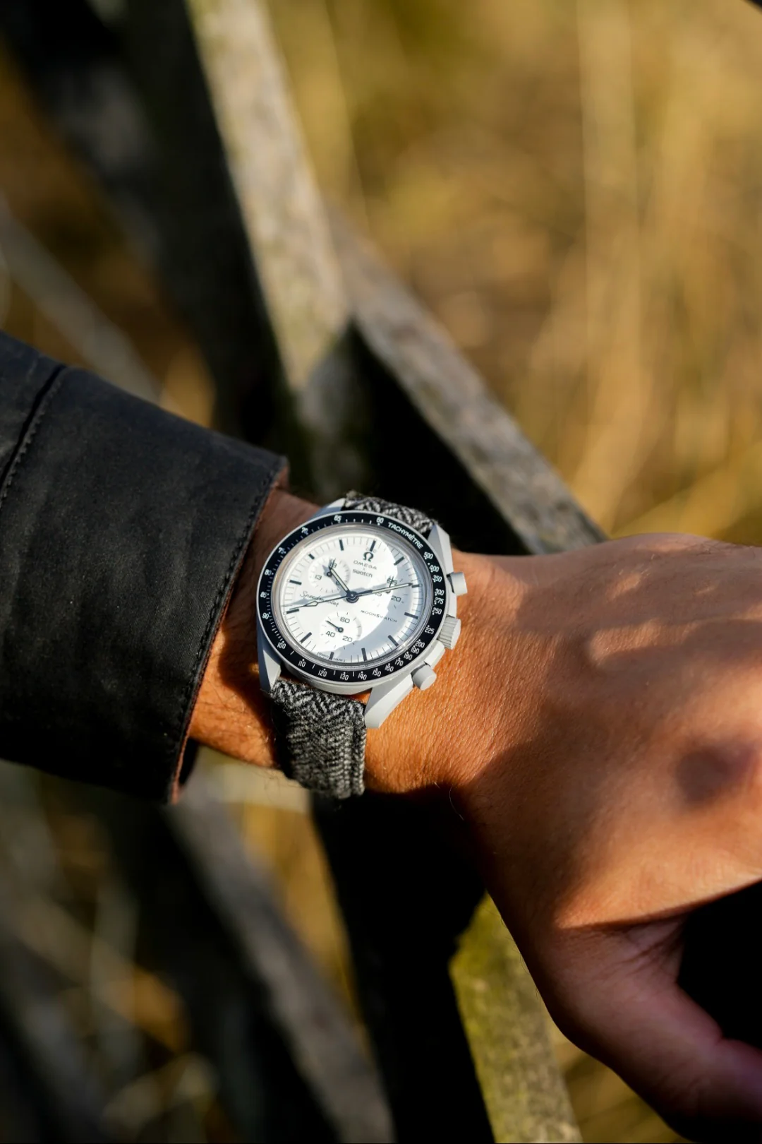 MoonSwatch 1965 Tweed Strap - Image 4