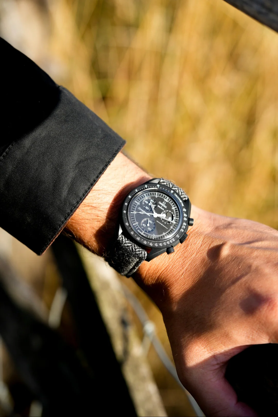 Tweed Strap for Omega x Swatch For MoonSwatch - Image 5