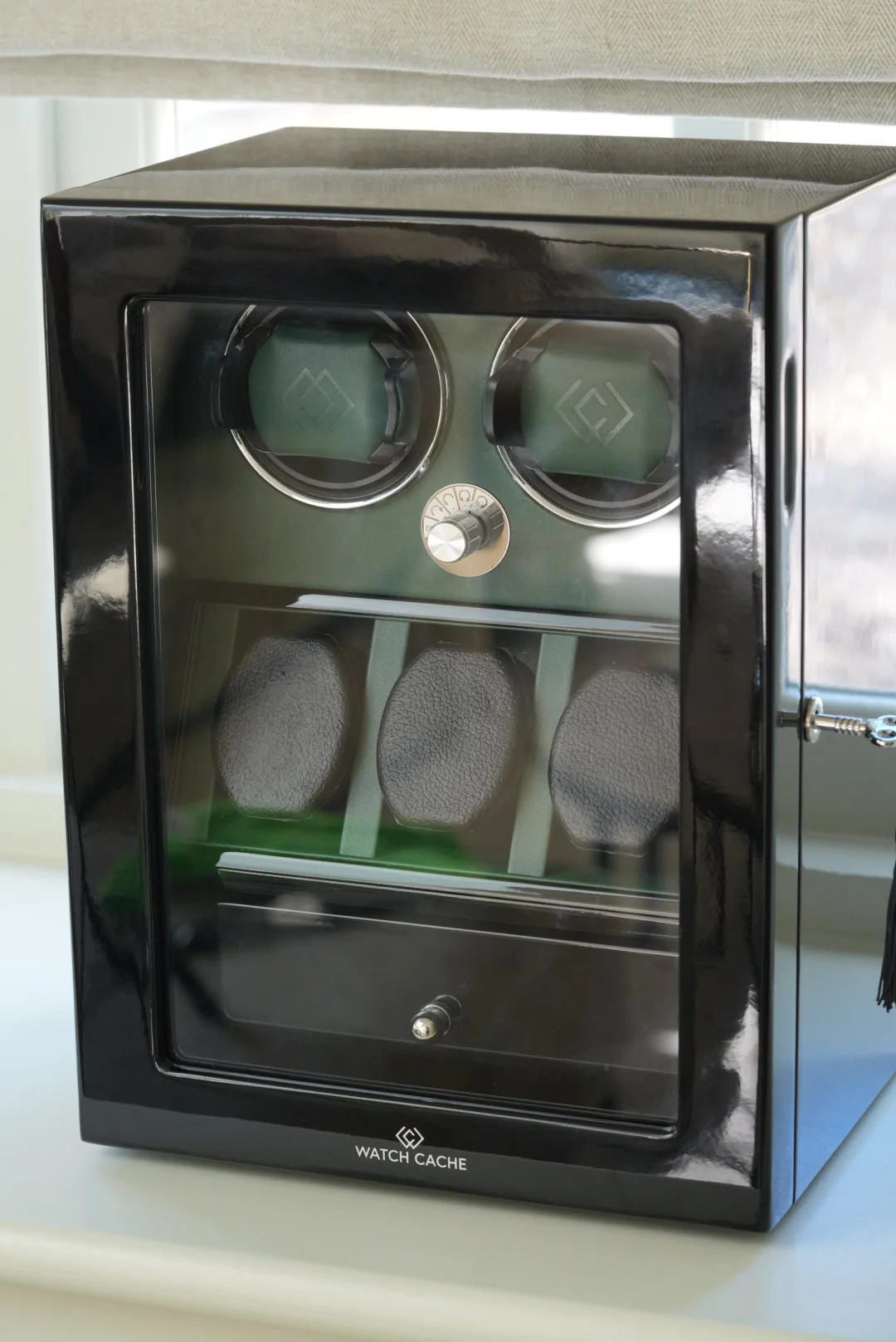 Watch Winder Cabinet – Gloss Piano Finish - Image 18