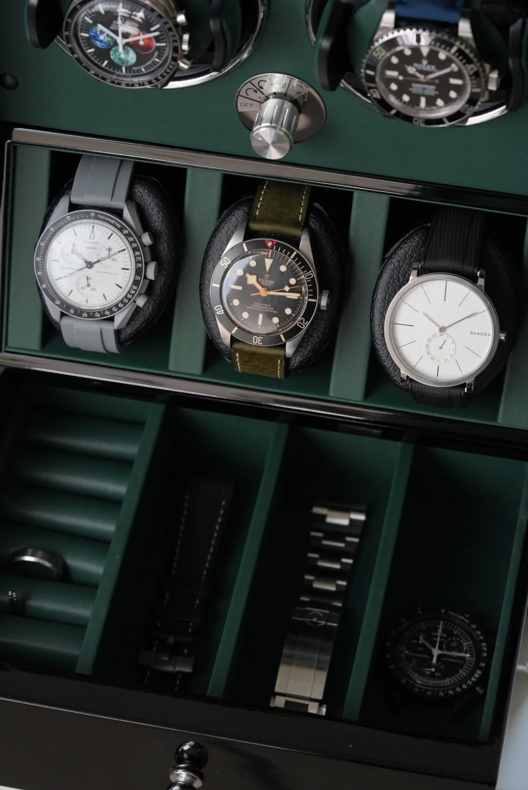 Watch Winder Cabinet – Gloss Piano Finish - Image 23