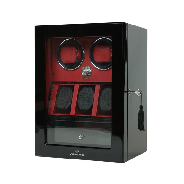 Watch Winder Cabinet – Gloss Piano Finish - Image 6