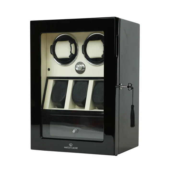 Watch Winder Cabinet – Gloss Piano Finish - Image 7