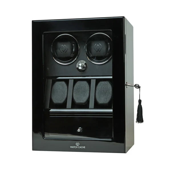 Watch Winder Cabinet – Gloss Piano Finish - Image 8